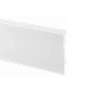 Плинтус ПВХ Cezar Masterline White 9003 2,2 м