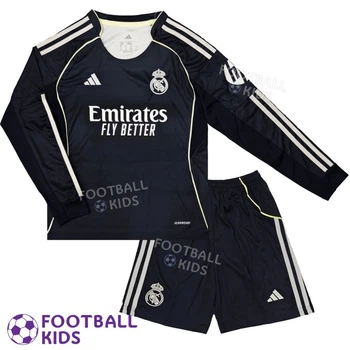 Футбольна форма для дітей Реал Мадрид з довгим рукавом 2025-2026 Away 145-155 см (4720-4)