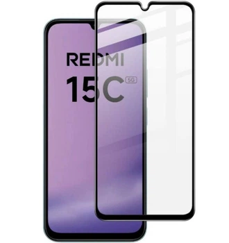 Защитное стекло Unipha Full Cover 9H для Xiaomi Redmi 15C / Poco C85