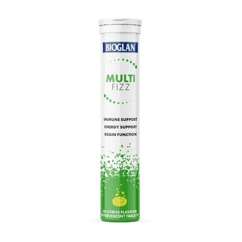Мультивітаміни шипучі Bioglan Multi Fizz (20 effervescent tablets, tropical)