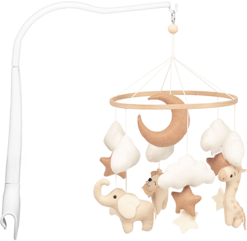 Карусель до ліжечка з кріпильним тримачем Neno Leo (5902479675947)