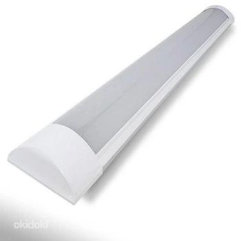 Лінійний світлодіодний (LED) світильник 36Вт 6200К - холодне світло 1200mm (120см) - IP20, матовий розсіювач