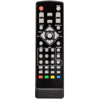 Пульт дистанционного управления TR-2015 HD FTA PVR для DVB-T2, черный, до 8 метров