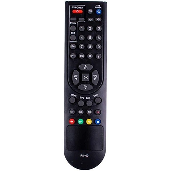 Пульт дистанционного управления DVB-T2 Romsat RS-300 черный 300005060182