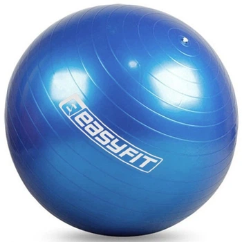 Фитбол (мяч для фитнеса) EasyFit EF-3006-BL Ø55см синий для йоги и пилатеса.