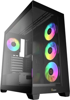 Корпус OCYPUS Gamma C72 ARGB Black (GAMMA-C72-BKD400XX-GL)