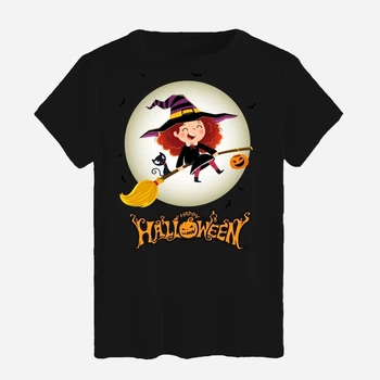 Футболка бавовняна довга чоловіча Likey Halloween M150-2310 XXL Чорна (2000000950976)