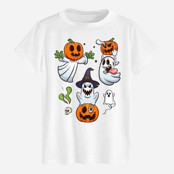 Футболка бавовняна довга чоловіча Likey Halloween M150-2306 M Біла (2000000794761)