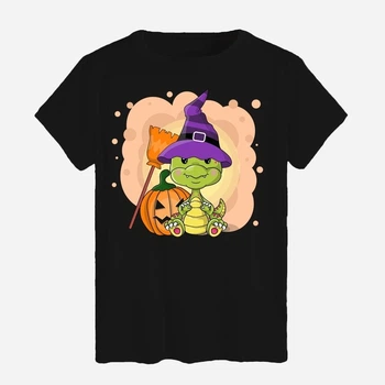 Футболка бавовняна довга чоловіча Likey Halloween M150-2314 XL Чорна (2000000802596)