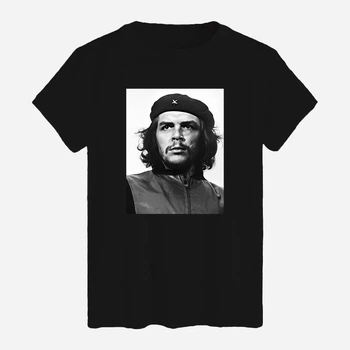 Футболка хлопковая длинная мужская Likey Che Guevara M150-1711 XXL Черная (2000000556369)