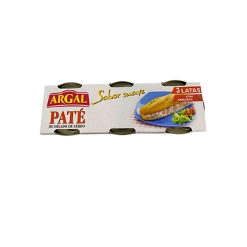 Паштет печеночный свиной Argal 3*80g