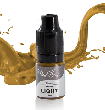Пігмент для татуажу брів VONA Light, 6 мл