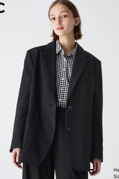 Пиджак Uniqlo 40(XS) Чёрный (125742)