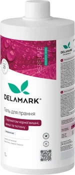 Гель для стирки DeLaMark Универсальный с ароматом Черной вишни-Замши-Табака 1 л (4820152333964)