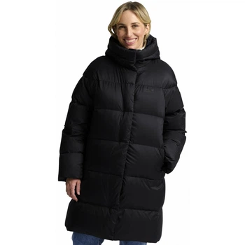Напівпальто пухове ICY HILL COAT W RDS Jack Wolfskin A65093_6000 34 Чорний (4064886561211)