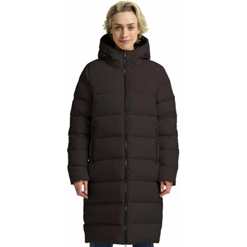 Напівпальто пухове FROZEN PALACE COAT W RDS Jack Wolfskin 1204133_D0108 36 Коричневий (4064886599085)