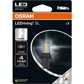 Лампа P13W 12V 1,8W PG18.5D-1 OSRAM LEDrivin SL 828DWP-1BL