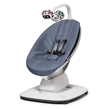 Крісло-гойдалка 4Moms MamaRoo 5 Slate Blue, 817980019065