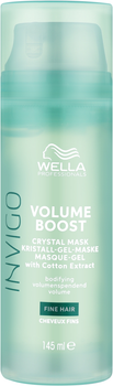 Maska nawilżająca do włosów Wella Professionals Invigo Volume Boost Crystal dla objętości włosów 145 ml (4064666585468)