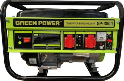 Генератор бензиновий GREENPOWER GP-3800