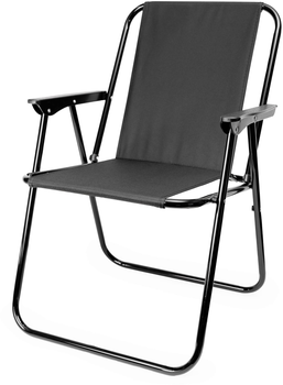 Туристичне крісло Platinet PCC057B кемпінгове складане Чорне