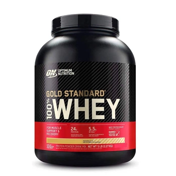 Протеїн Optimum Gold Standard 100% Whey, 2.27 кг - Печиво з вершками (578008)