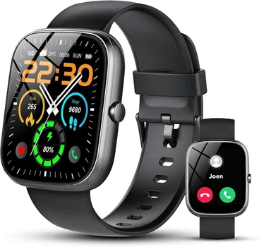 Смарт-годинник Matast T60, 1.91" з Bluetooth-дзвінками, IP68, моніторингом здоров’я та 100+ спортивними режимами