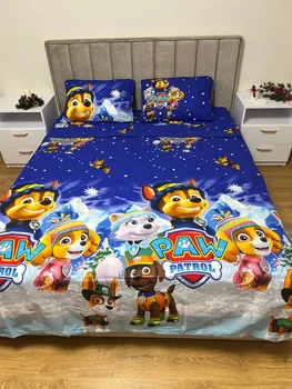 Комплект постельного белья Soft Зимний щенячий патруль 150х215 см