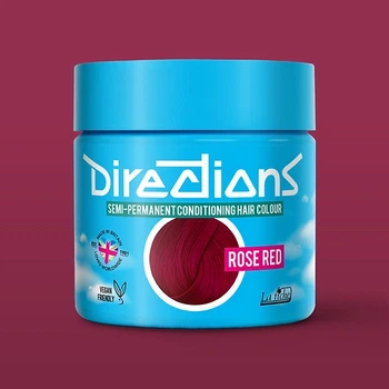 Rose Red тимчасова червоно рожева фарба для волосся від Directions