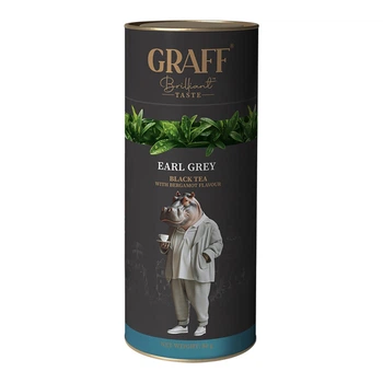 Чай Graff "Earl Grey" черный с бергамотом 80 г тубус (90000102)