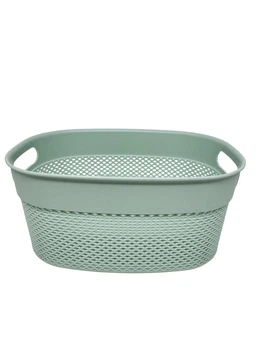 Корзина ажурна 22*16*10см з ручками пластикова
