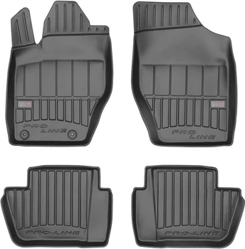 Автомобильные коврики в салон Frogum 3D на Peugeot 307 1 UN 01-08 Пежо 307 черные SO0798