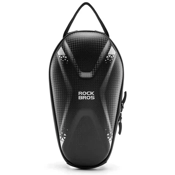 Сумка для самоката на руль велкро светоотражающая ROCKBROS W301 Черный (RB-W301-6540)