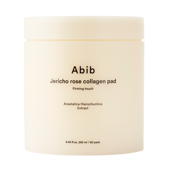 Тонизирующие пады с коллагеном и экстрактом розы Abib Jericho Rose Collagen Pad Firming Touch, 60 шт