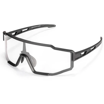 Очки фотохромные спортивные велосипедные ROCKBROS SP225 Черные (RB-SP225-6520)