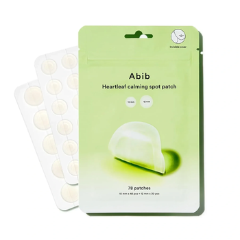 Точкові заспокійливі патчі з екстрактом гуттуїнії Abib Heartleaf Calming Spot Patch, 78 шт