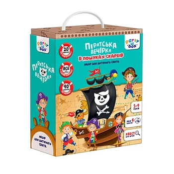 Набор для праздника Vladi Toys "Пиратская вечеринка" квест для детей VT6010-03