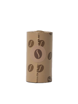 Біорозкладні пакети для прибирання Vetreska з ароматом кави 23*33 см 1 рулон
