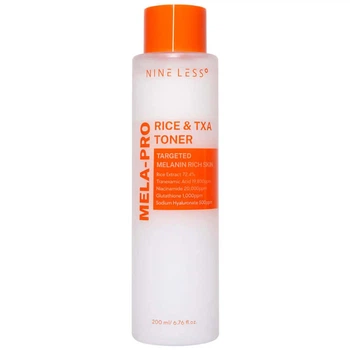 Тонер для обличчя з екстрактом рису та транексомовою кислотою Nine Less Mela-pro Rice&TXA Toner 200 мл
