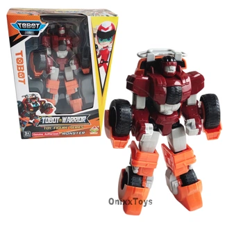 Игровая фигурка Тобот с подвижными деталями Monster Tobot Warrior, ноги на шарнирах Размер 18 см