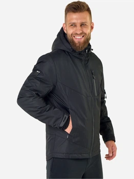 Куртка демісезонна з капюшоном чоловіча Riccardo V-2 2XL Чорна (ROZ6400177386)