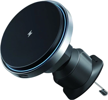 Автотримач для телефона з бездротовою зарядкою Proove Magic Circle Pro 15W Black (479250001)