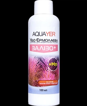 Акваріумна хімія AQUAYER Залізо+ 100мл (F100)