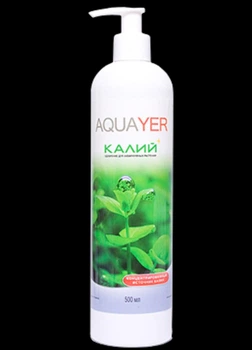 Аквариумная химия AQUAYER КАЛИЙ+ 500мл (K500)