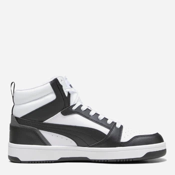Чоловічі демісезонні черевики Puma Rebound V6 39232601 40.5 (7UK) 26 см Puma White-Puma Black-Shadow Gray-Puma White (4065454847775)