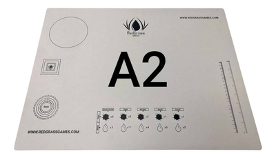 Mata malarska RedGrass do malowania i cięcia rozmiar A2 (7640207350169)