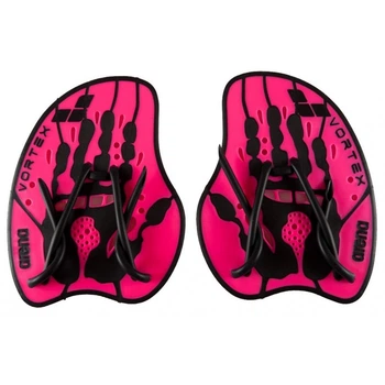 Тренувальні лопатки для плавання ARENA VORTEX EVOLUTION HAND PADDLE PINK-BLACK Розмір L