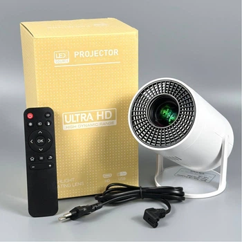Проектор AMX100 Android 12, 120 lumen, Bluetooth WiFi, 1280*720P Білий 60040
