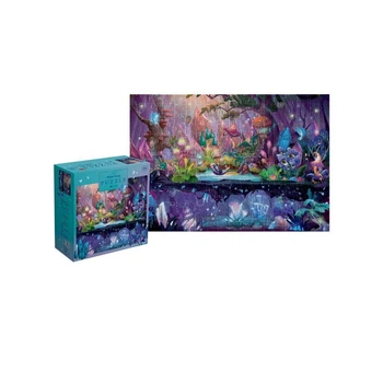 Пазлы трехслойные 500 деталей Metallic Fantasy Forest Interdruk 385581