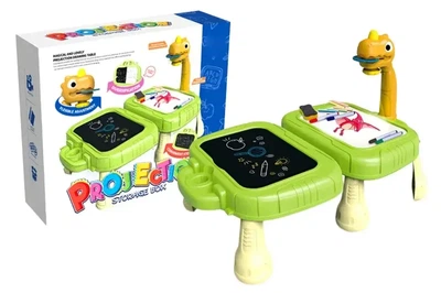 Детский столик проектор YG Toys для рисования Дино